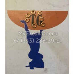 5290486 Шайба форсунки топливной медная Cummins