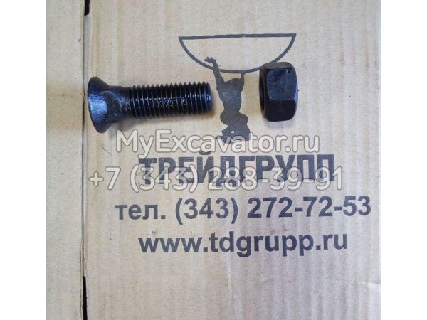 Болт + гайка ножа 154-71-41270/154-70-22270 Shantui