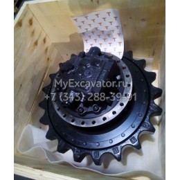 Редуктор хода в сборе с гидромотором Komatsu 208-27-00252, 208-27-00250