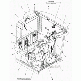 Электрооборудование кабины (А120.41.01.000-01) А-120