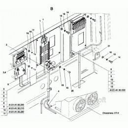 Электрооборудование кабины (А120.41.01.000-01) А-120