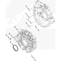 Cummins SCREW,HEX FLANGE HEAD CAP 3089188