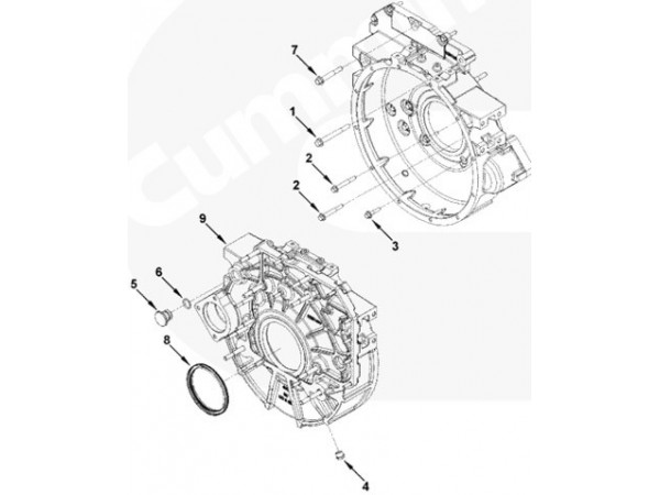 Cummins SCREW,HEX FLANGE HEAD CAP 3089188 для Cummins