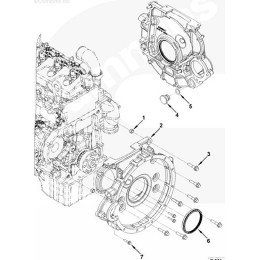 Заглушка Cummins 3910248 3910248