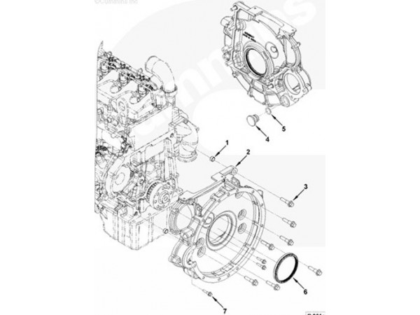 Заглушка Cummins 3910248 3910248 для Cummins