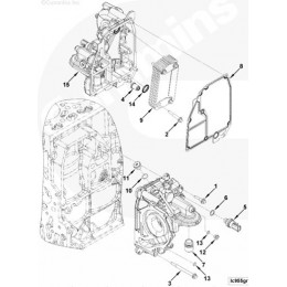 Cummins SCREW,HEX FLGE HEAD CAP 3913034