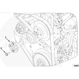 Cummins PLATE,CLAMPING 3915490