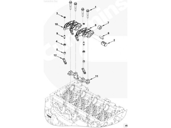 Cummins SCREW,HEX FLANGE HEAD C 3925402 для Cummins