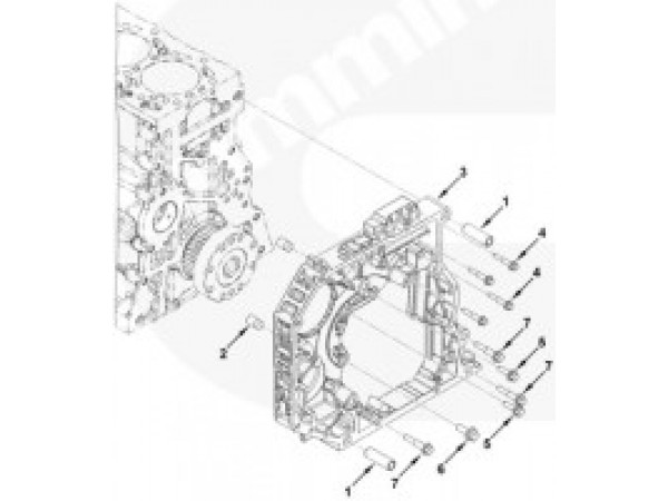 Cummins INSERT,THREADED 4929128 для Cummins