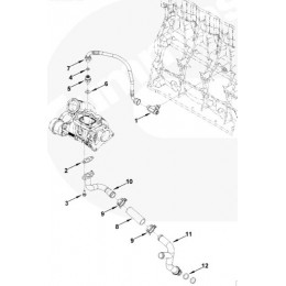 Cummins HOSE,PLAIN 5263842