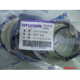 31Y2-07590 Ремкомплект гидроцилиндра поворота Hyundai HL757-7