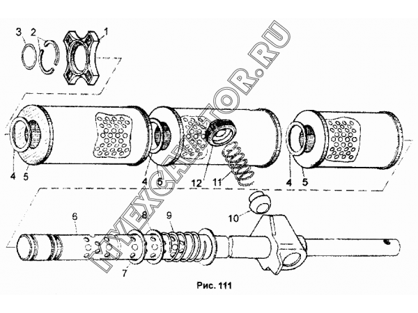 Фильтр гидросистемы ЧТЗ Т-170М.01