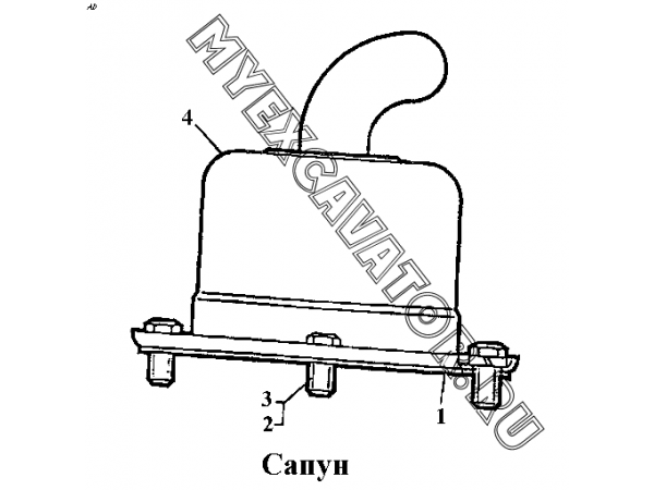 Сапун (2) ЧТЗ Т-170