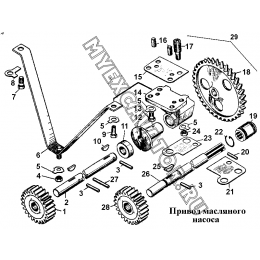 Привод масляного насоса