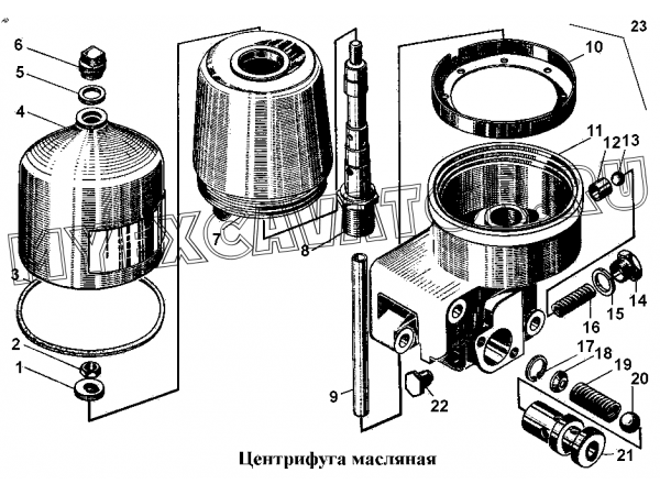 Центрифуга масляная ЧТЗ Т-170