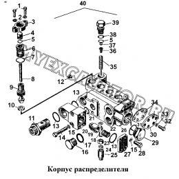 Корпус распределителя