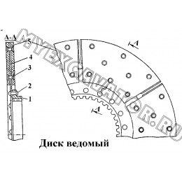 Диск ведомый