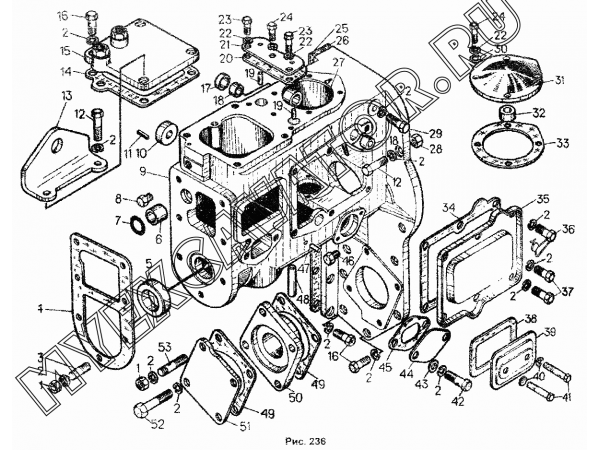 Корпус регулятора ЧТЗ Т-170.01