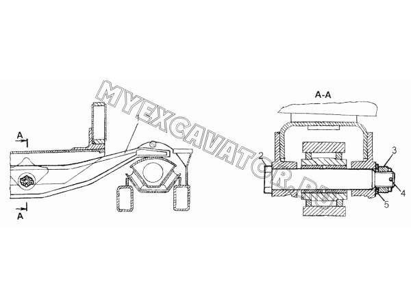 Установка балки ЧТЗ Т-10