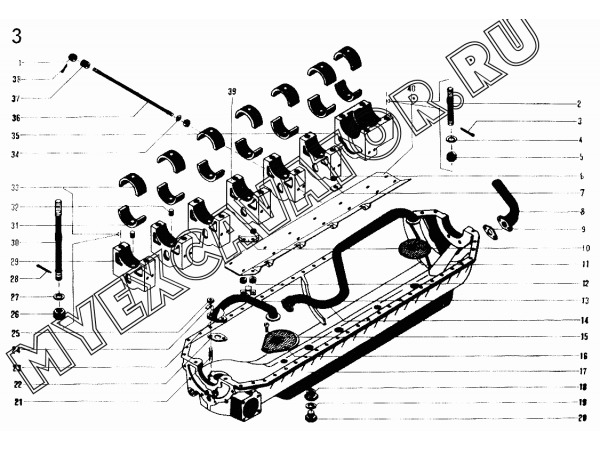 Картер ЧТЗ ДЭТ-250М2