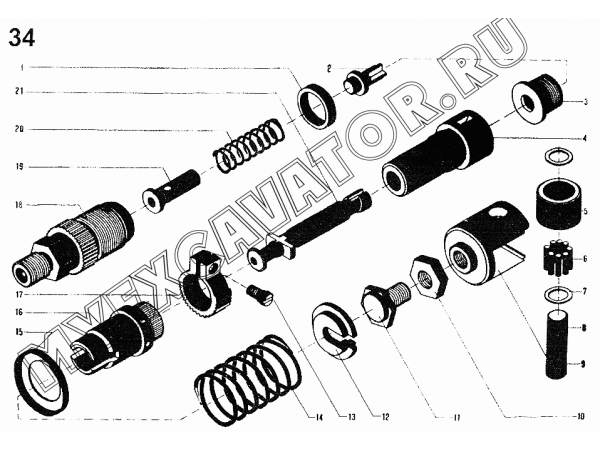 Топливный насос и регулятор ЧТЗ ДЭТ-250М2