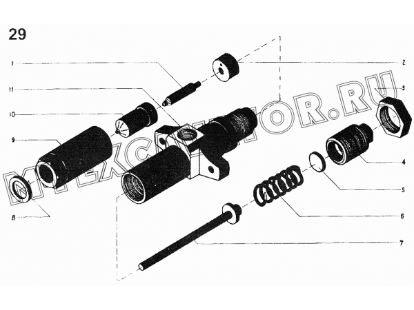 Форсунка ЧТЗ ДЭТ-250М2