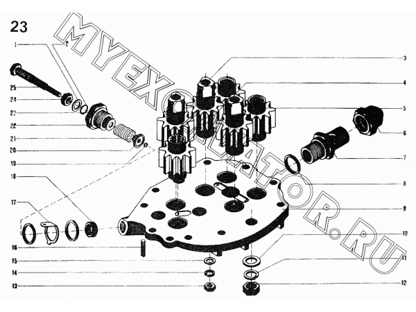 Масляный насос ЧТЗ ДЭТ-250М2