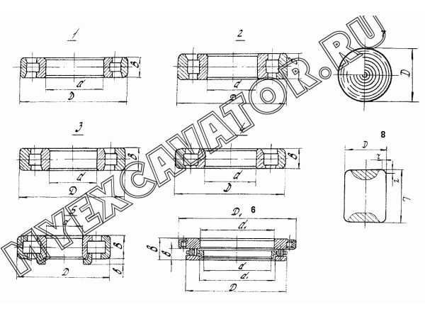 Подшипники ЧТЗ ДЭТ-250М2