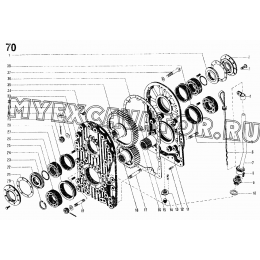 Редуктор привода генератора (748-50-209СП)