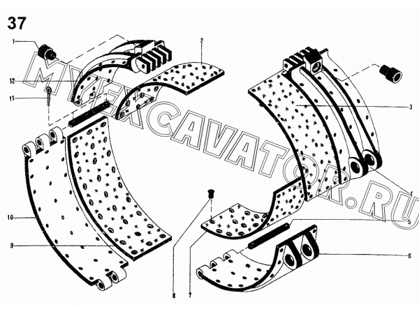 Лента (748-18-157СП) ЧТЗ ДЭТ-250М2