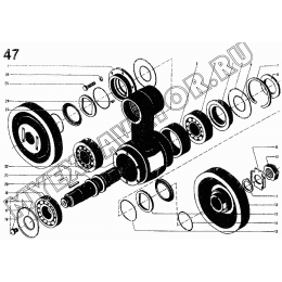 Каток с балансиром (748-21-169СП)