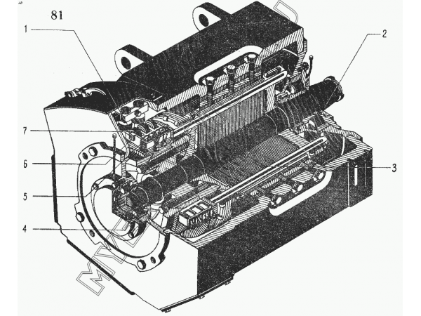 Электродвигатель ЧТЗ ДЭТ-250М