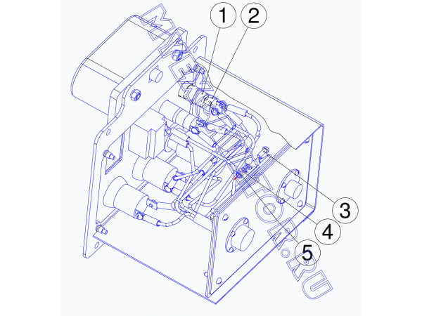 Пульт электрический-01 (Рис.2) Стройдормаш БКМ-515А