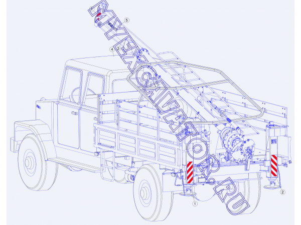Машина бурильно-крановая-06 Стройдормаш БКМ-317