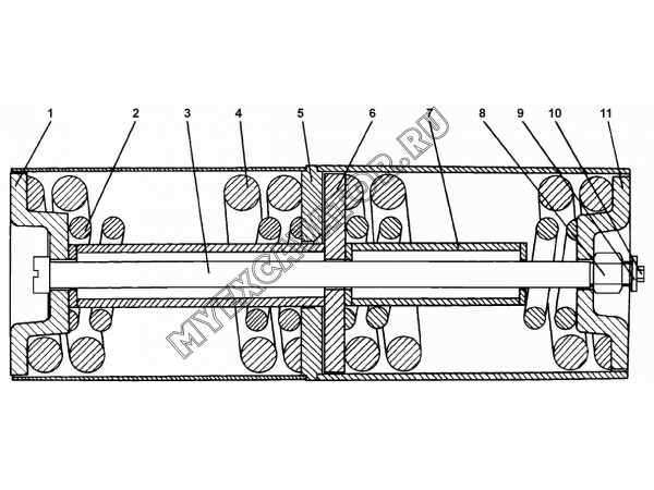 Механизм сдавания Промтрактор ТГ-503