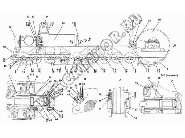 Тележка Промтрактор ТГ-503