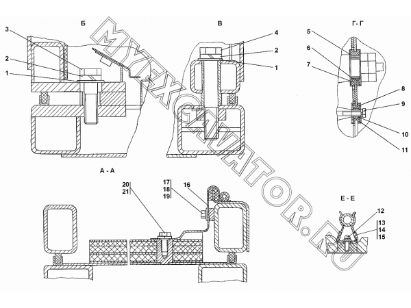 Кабина Промтрактор ТГ-301