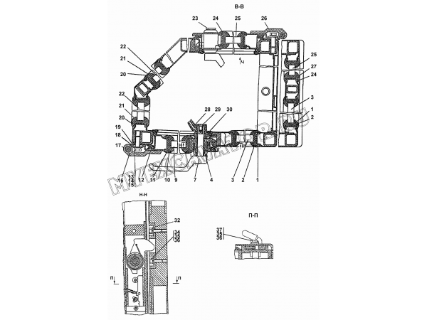 Кабина Промтрактор ТГ-301