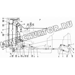 Система охлаждения двигателя и трансмиссии