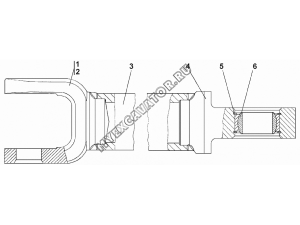 Тяга диагональная Промтрактор Т-9.01