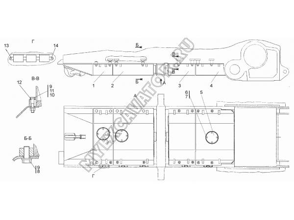Установка кожуха Промтрактор Т-9.01