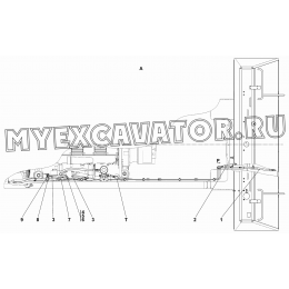 Установка топливного бака