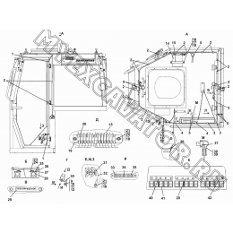 Электрооборудование крыши кабины
