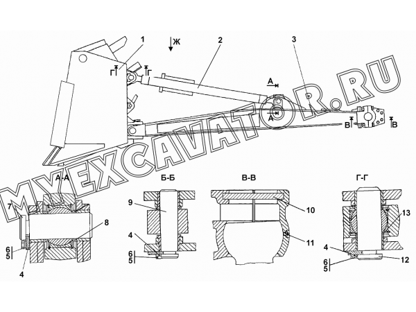 Оборудование бульдозерное Промтрактор Т-35.01