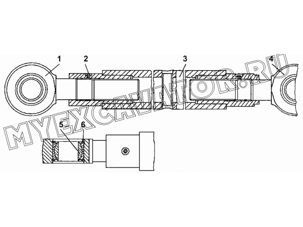 Раскос винтовой Промтрактор Т-35.01