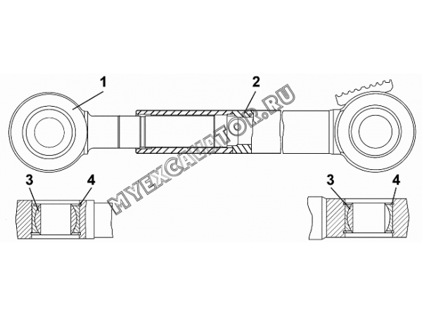 Раскос винтовой Промтрактор Т-35.01
