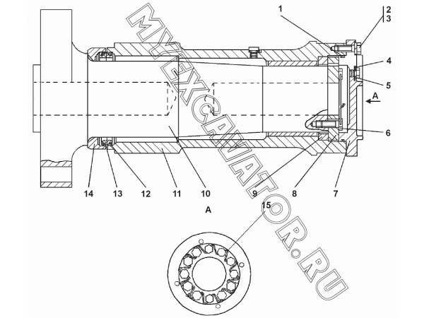 Шарнир Промтрактор Т-35.01