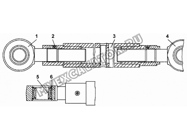 Раскос винтовой Промтрактор Т-35.01