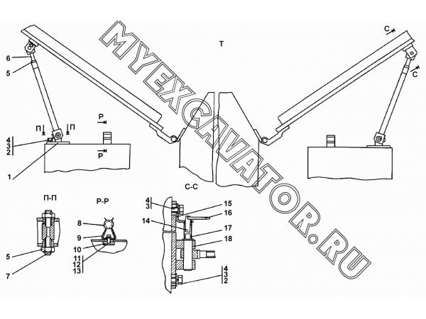 Кабина Промтрактор Т-35.01
