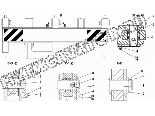 Оборудование рыхлительное Промтрактор Т-20.02